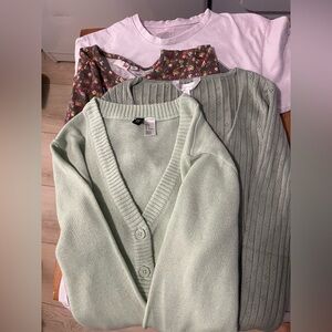 Sage colored sweet set